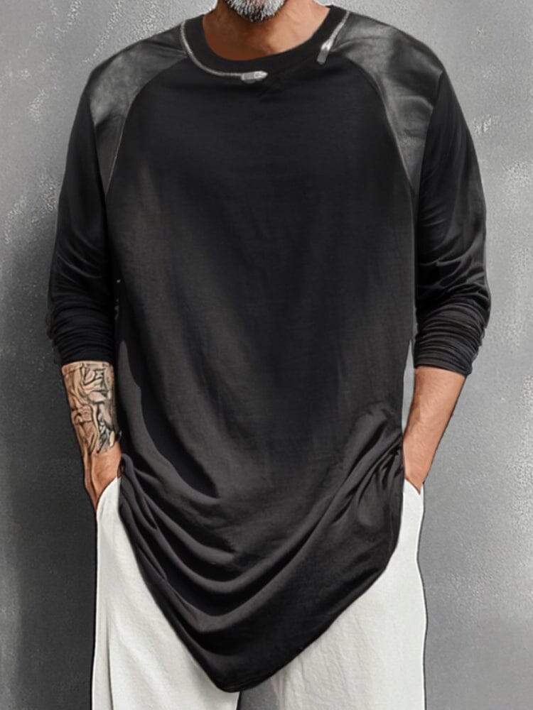 Unique Shoulder Design Cotton Top
