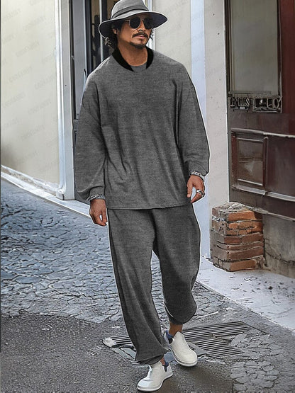 Minimalism Relaxed Fit 2-Piece Outfit