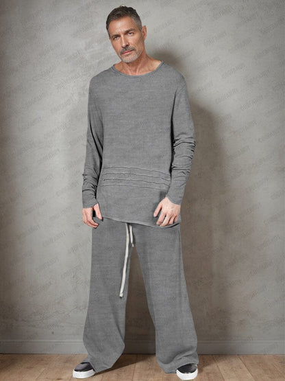 Minimalism Relaxed Fit 2-Piece Outfit