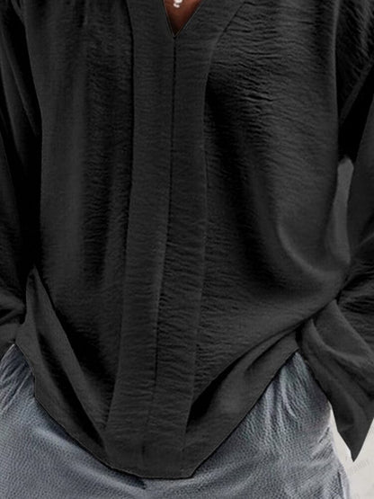 Leisure Simple Pullover Top