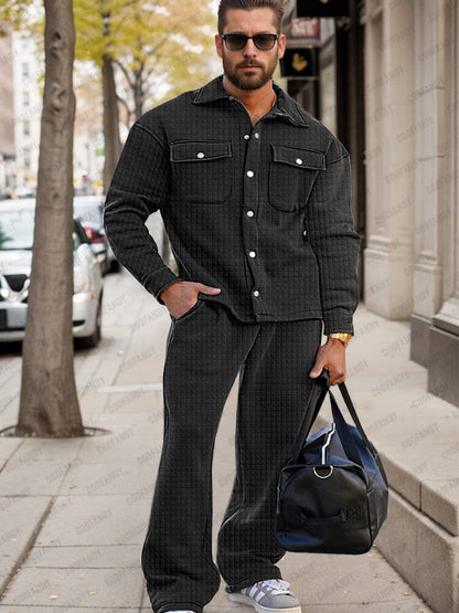 Casual Plaid 2-Piece Outfits