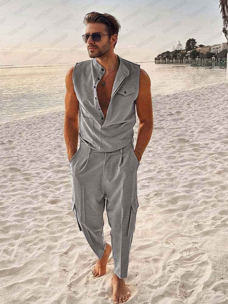 Leisure Trendy Tank Top Set