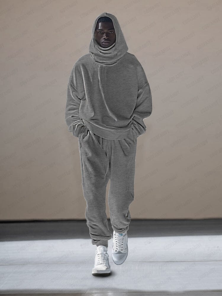 Street Luxe Hoodie Pants Set
