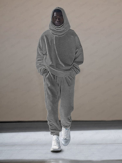Street Luxe Hoodie Pants Set