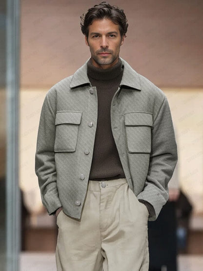 Refined Utility Comfort Jacket