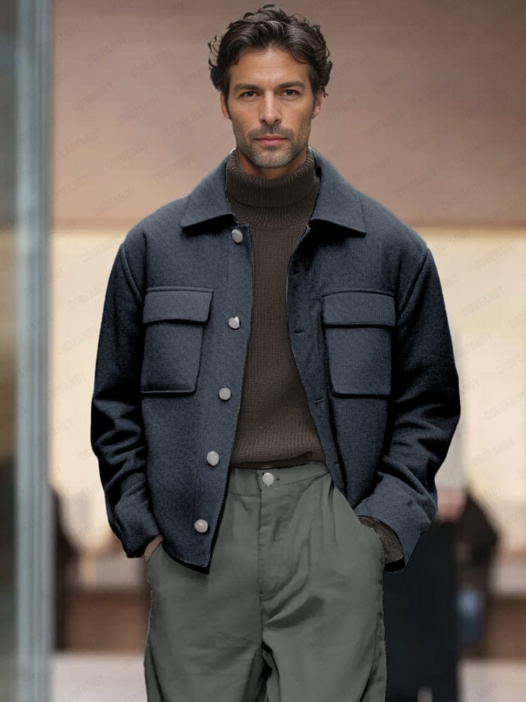 Refined Utility Comfort Jacket