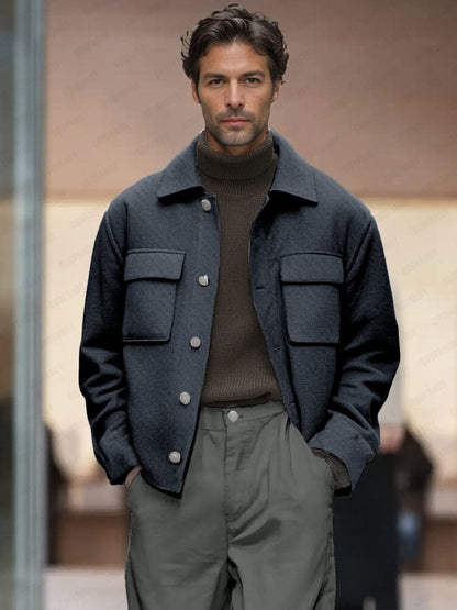 Refined Utility Comfort Jacket