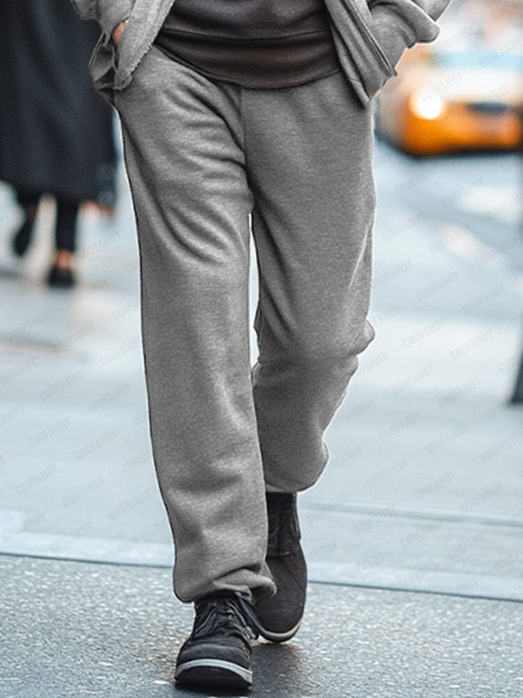 Streetwear Hooded Jacket Pants Set