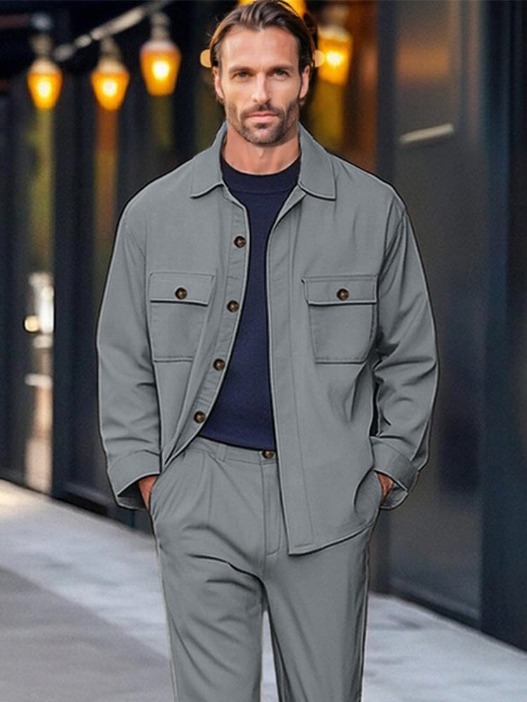Modern Utility Jacket Set