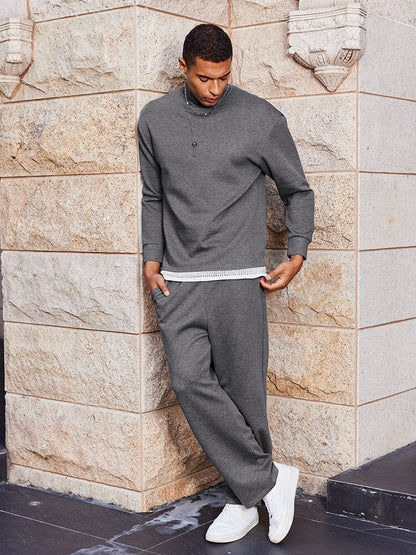 Comfy Quiet Luxury Minimalist  2-Piece Set (Live Only)