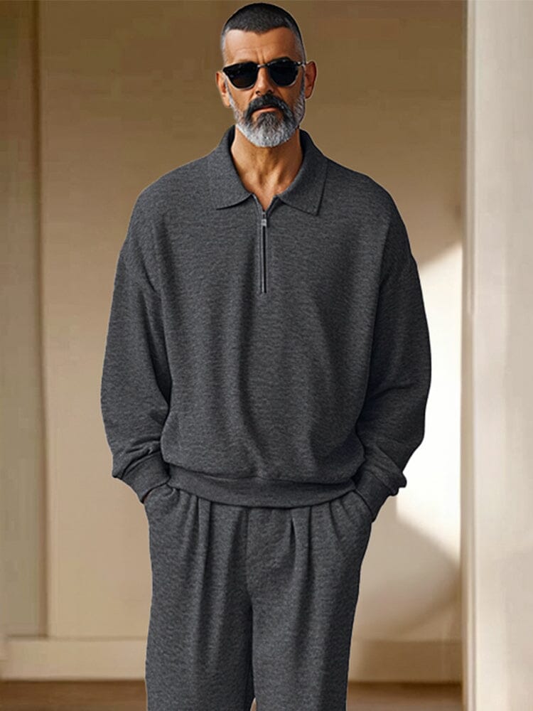 Athleisure Textured Matching Set