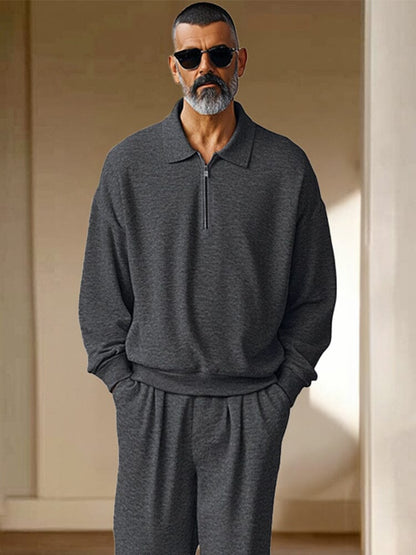 Athleisure Textured Matching Set