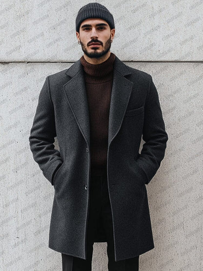 Classic Tailored Two-Button Coat