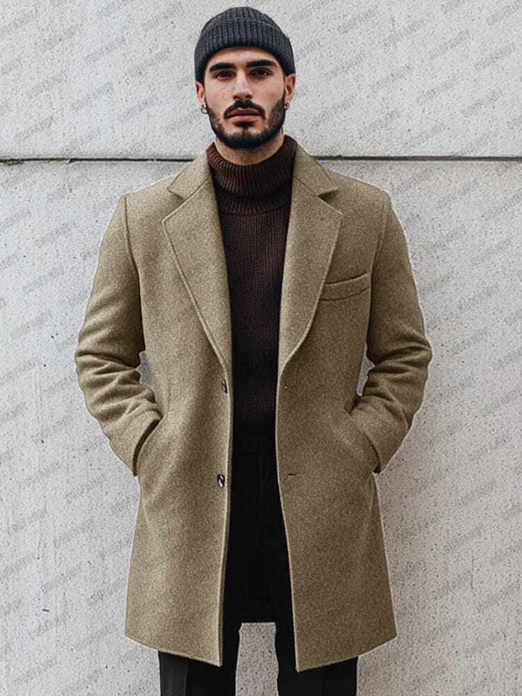 Classic Tailored Two-Button Coat