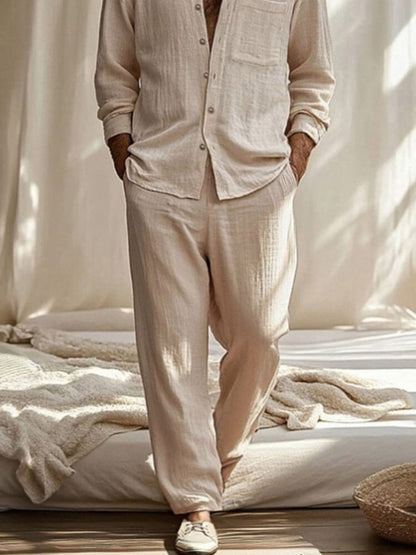 Leisure 100% Cotton Shirt Set