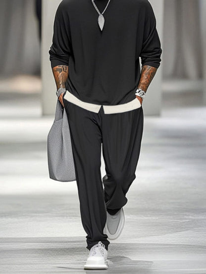 Casual Fake 2-Piece Shirt Set