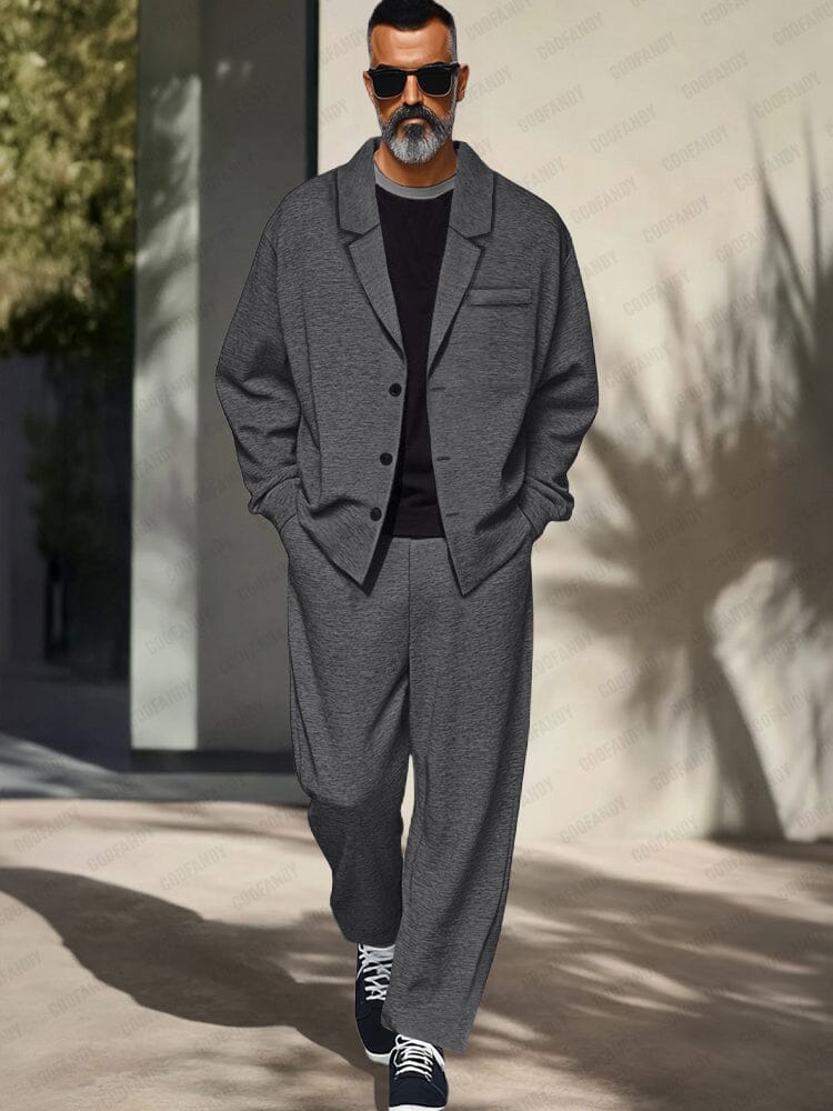 Leisure Soft Blazer Pants Set