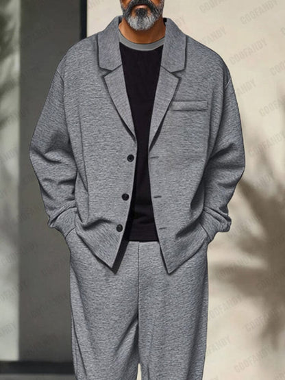 Leisure Soft Blazer Pants Set