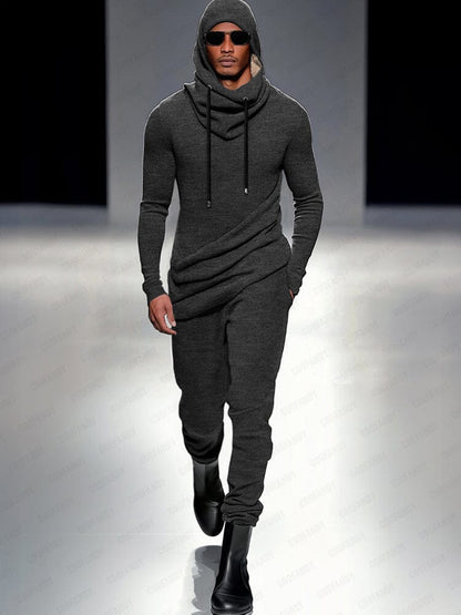Unique Warm Slim Fit 2-Piece Set