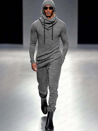 Unique Warm Slim Fit 2-Piece Set