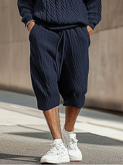 Fashionable Casual 2-Piece Knitwear Set