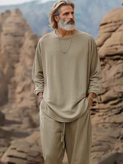 Comfy Athleisure Simple 2-Piece Outfit