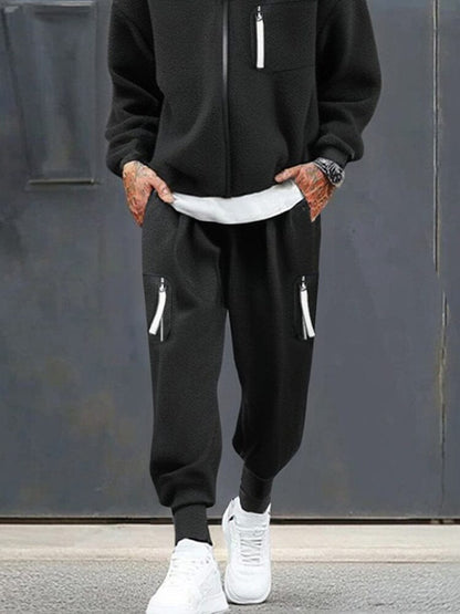 Streetwear Polar Fleece Matching Set