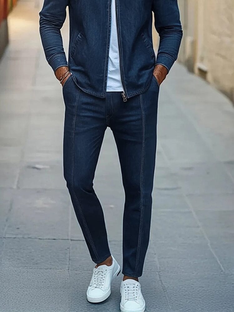 Urban Two-Piece Denim Set