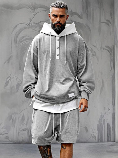 Dynamic Color Block Athleisure Set