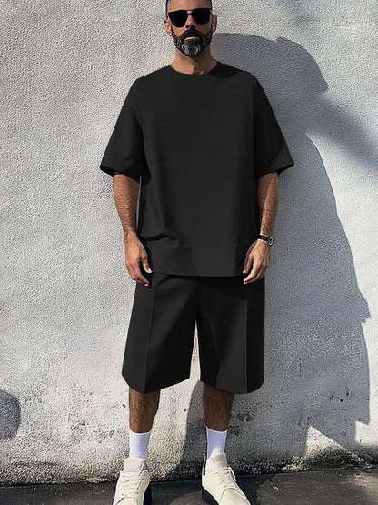 Timeless Comfort T-Shirt Shorts Set