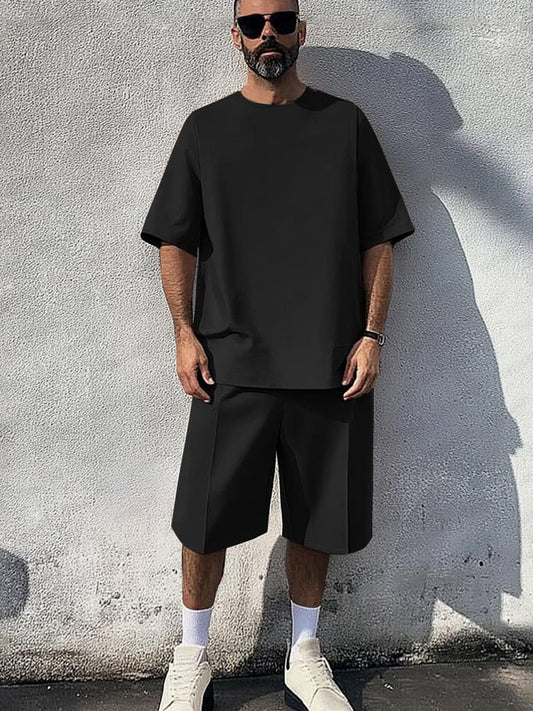 Timeless Comfort T-Shirt Shorts Set