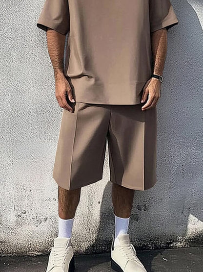 Timeless Comfort T-Shirt Shorts Set