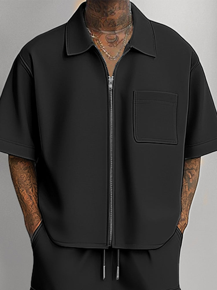 Casual Cargo Style 2-Piece Set