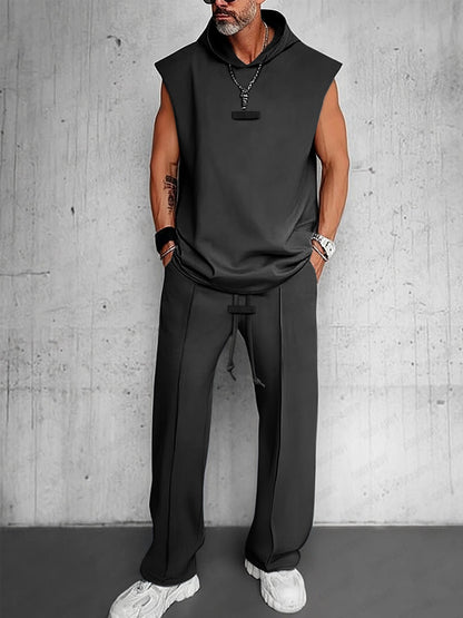 Refined Casual Tank Top Pants Set