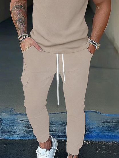 Modern Comfy Polo Jogger Set