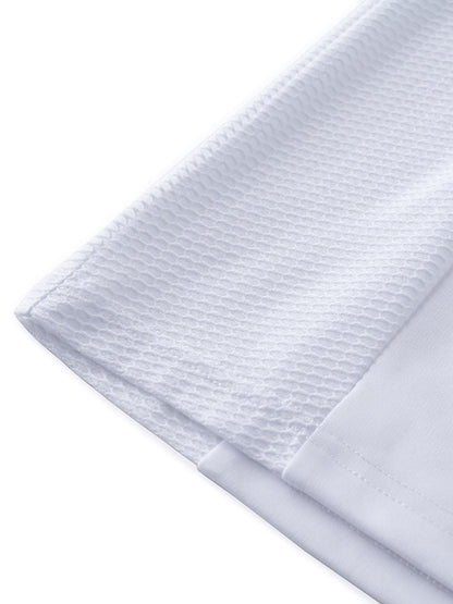 Coofandy x JGR Breathable Mesh Patchwork T-Shirt