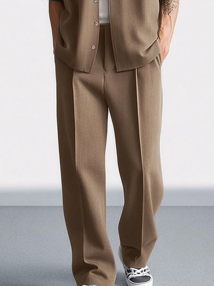 Easy Match Shirt Pants Set