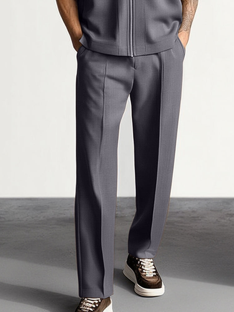Simple Elegant Shirt Pants Set