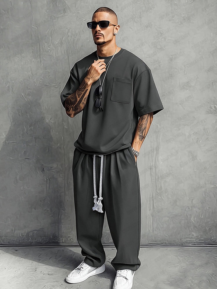 Versatile Relaxed Fit Athleisure Set