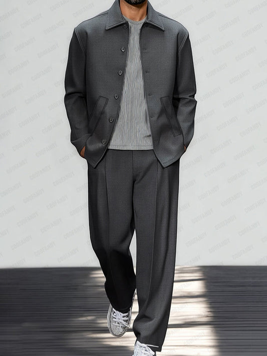 Urban Luxe Casual Thin Suit Set