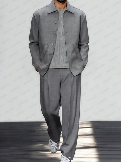 Urban Luxe Casual Thin Suit Set