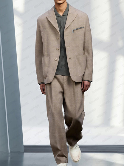 Elegant Smart Casual Suit Set