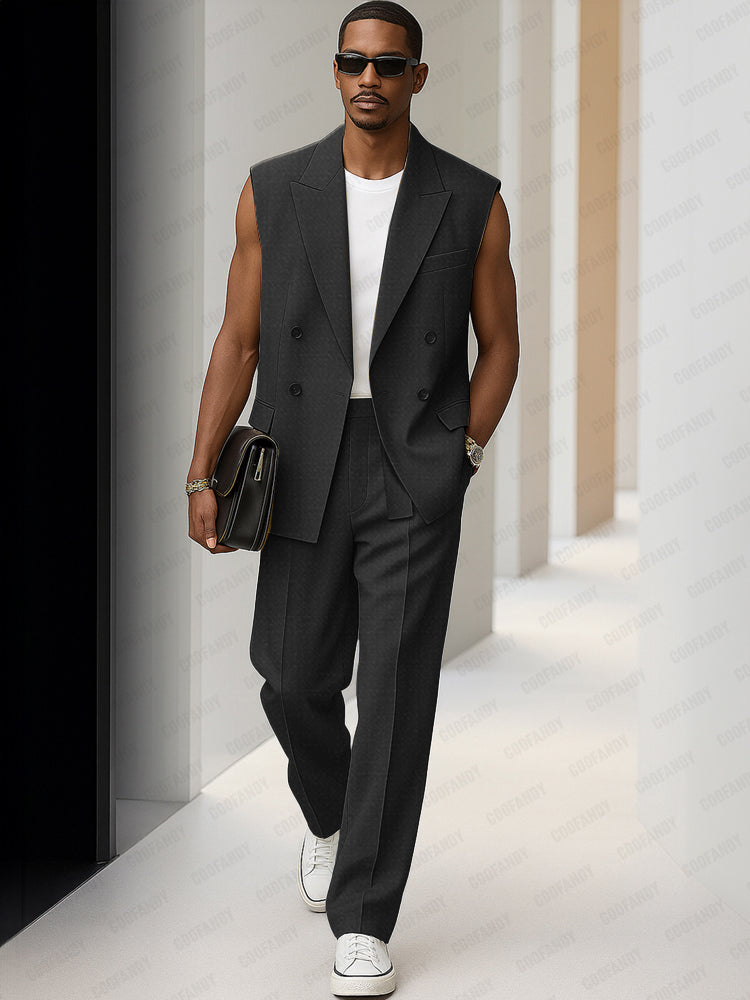 Modern Sharp-Cut 2-Piece Set