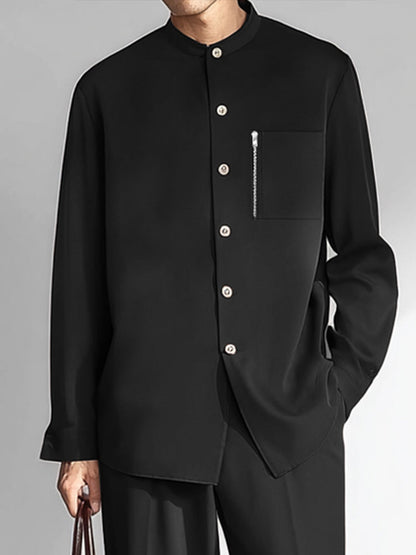 Casual Luxury 2-Piece Suit Set