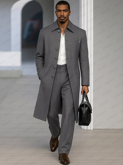Versatile Business Coat and Pants Set