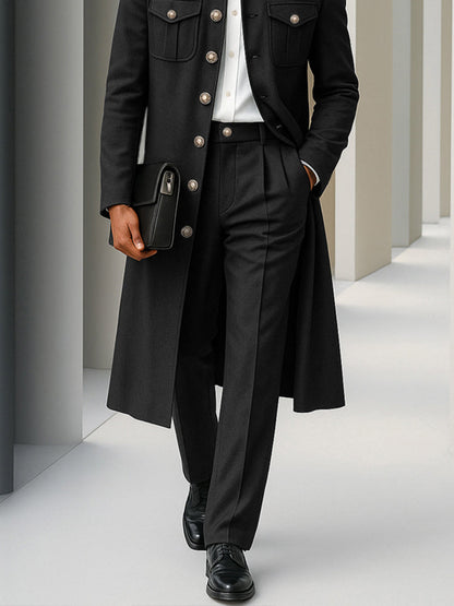 Elegant Smart Casual Coat Pants Set