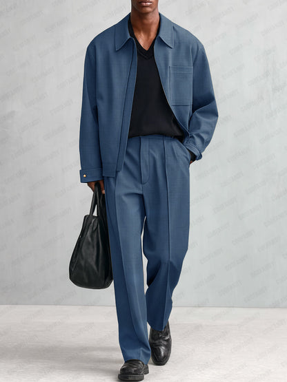 Refined Minimalist Thin 2-Piece Set