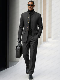 Dark Gray-Short Coat