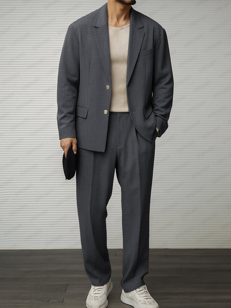 Versatile Business Casual Suit Set