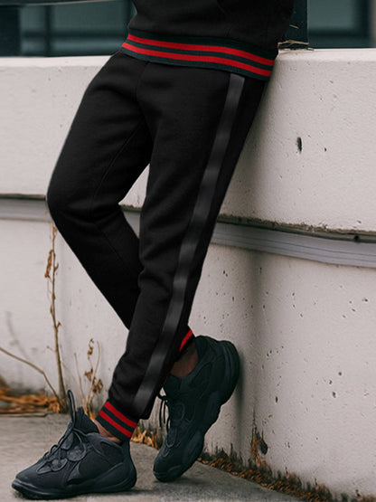Casual Athletic Hoodie Joggers Set